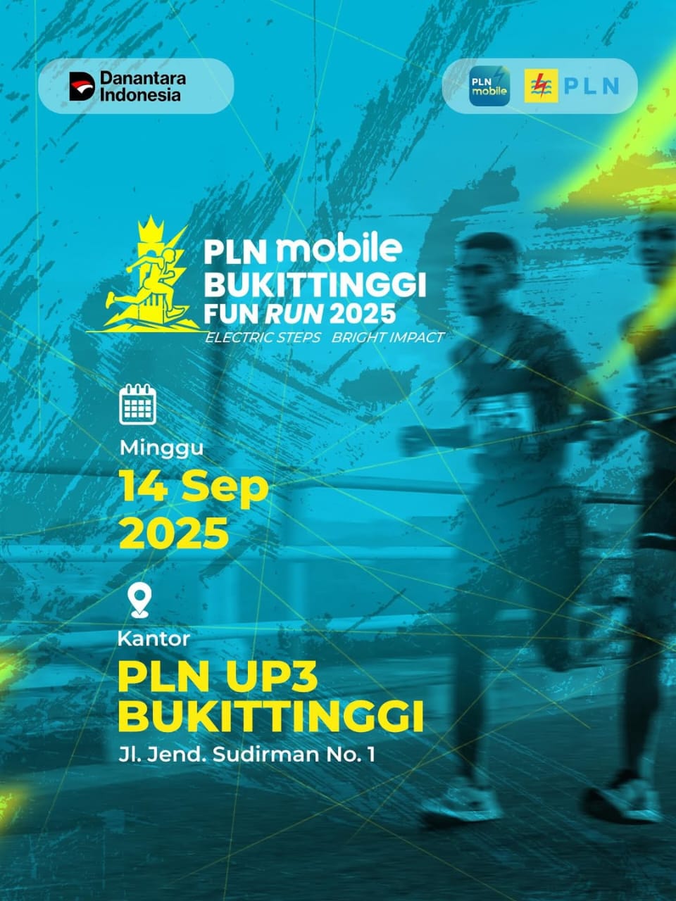 PLN MOBILE Bukittinggi Fun Run 2025